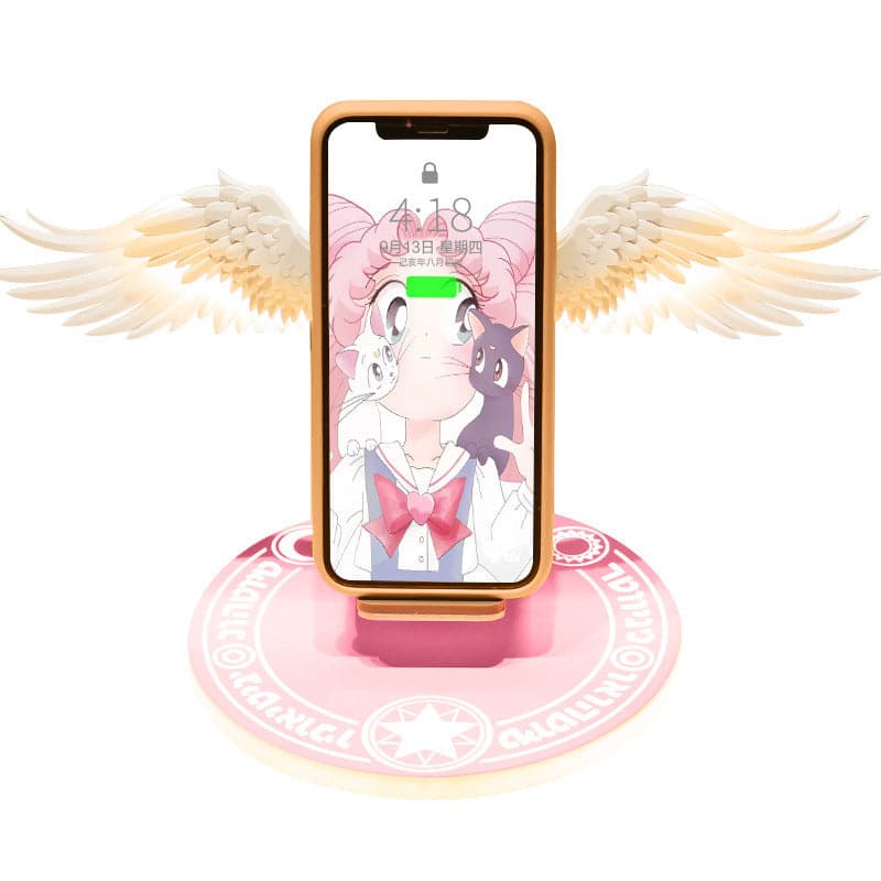 Angel Wings Charger for iPhone Samsung Android phones