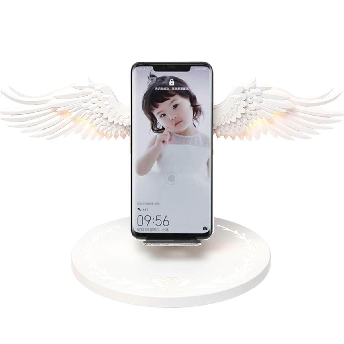 Angel Wings Charger for iPhone Samsung Android phones