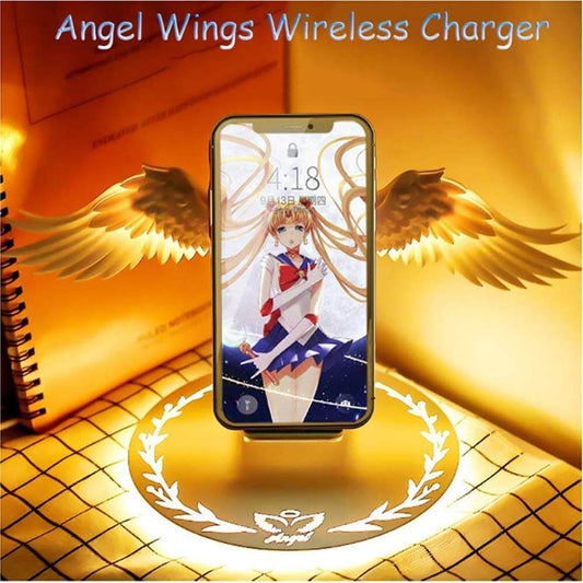 Angel Wings Charger for iPhone Samsung Android phones